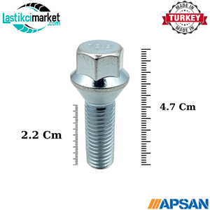 M 12x1.25 17 AA Fiorino Linea Doblo Bijon Kısa