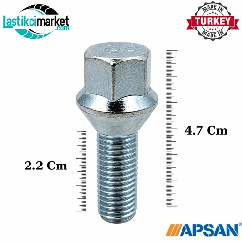 M 12x1.25 17 AA Fiorino Linea Doblo Bijon Kısa