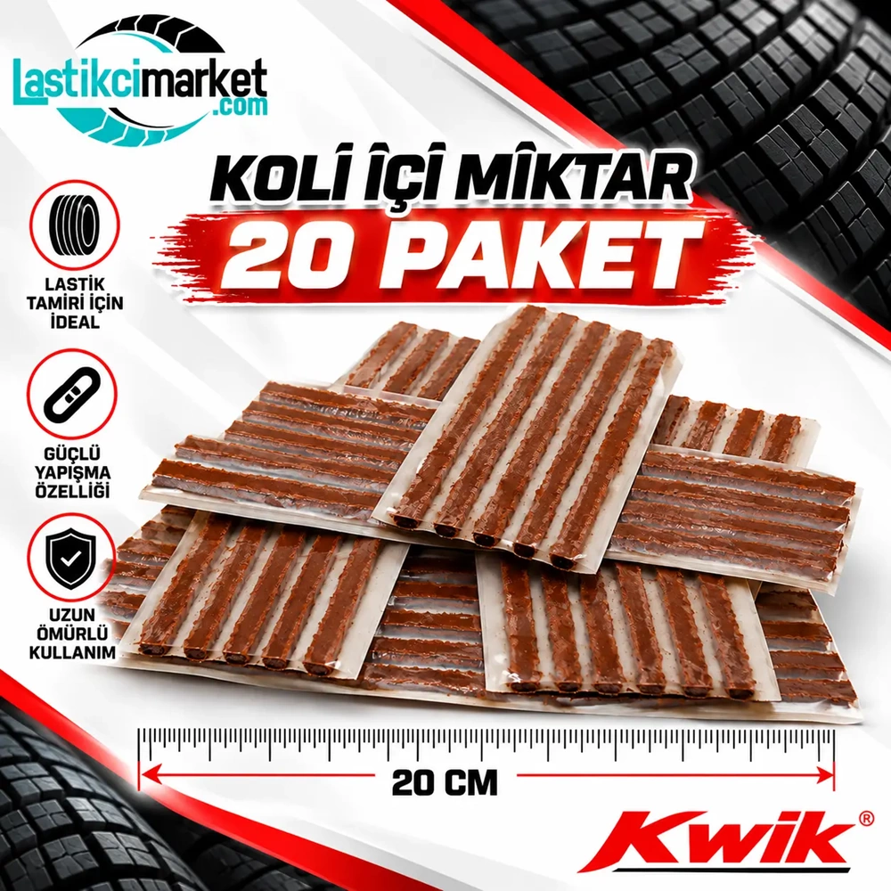 Kwık Fitil (20) Cm Koli İçi Miktar 20 Paket