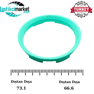 73.1-66.6 Mm Jant Sabitleme Yüzük (Bilezik)