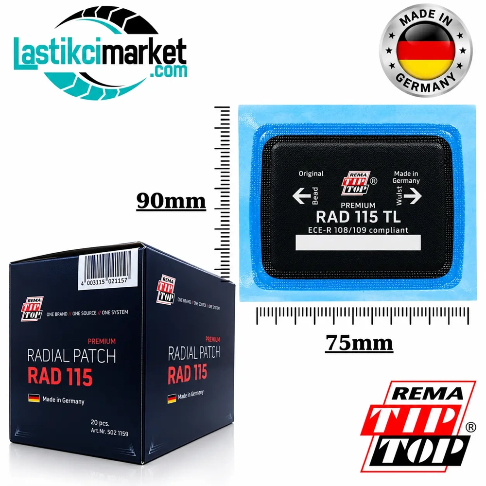 Rema Rad 115 Radyal Yama (90x75)Mm. Paket İçi Miktar (20)