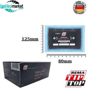 Rema Rad 120 Radyal Yama (125x80)Mm. Paket İçi Miktar (10)