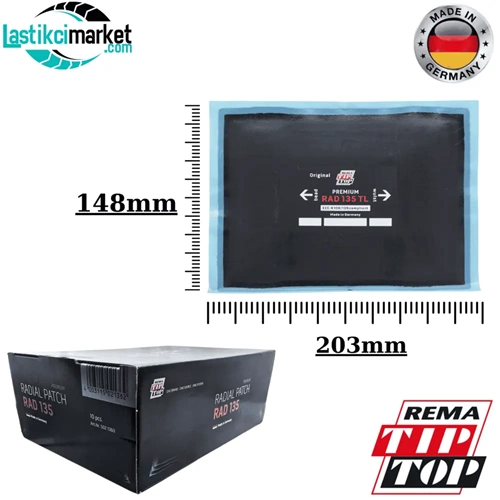 Rema Rad 135 Radyal Yama (203x148)Mm. Paket İçi Miktar (10)