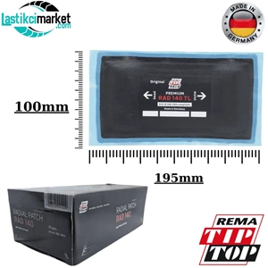 Rema Rad 140 Radyal Yama (195x100)Mm. Paket İçi Miktar (10)