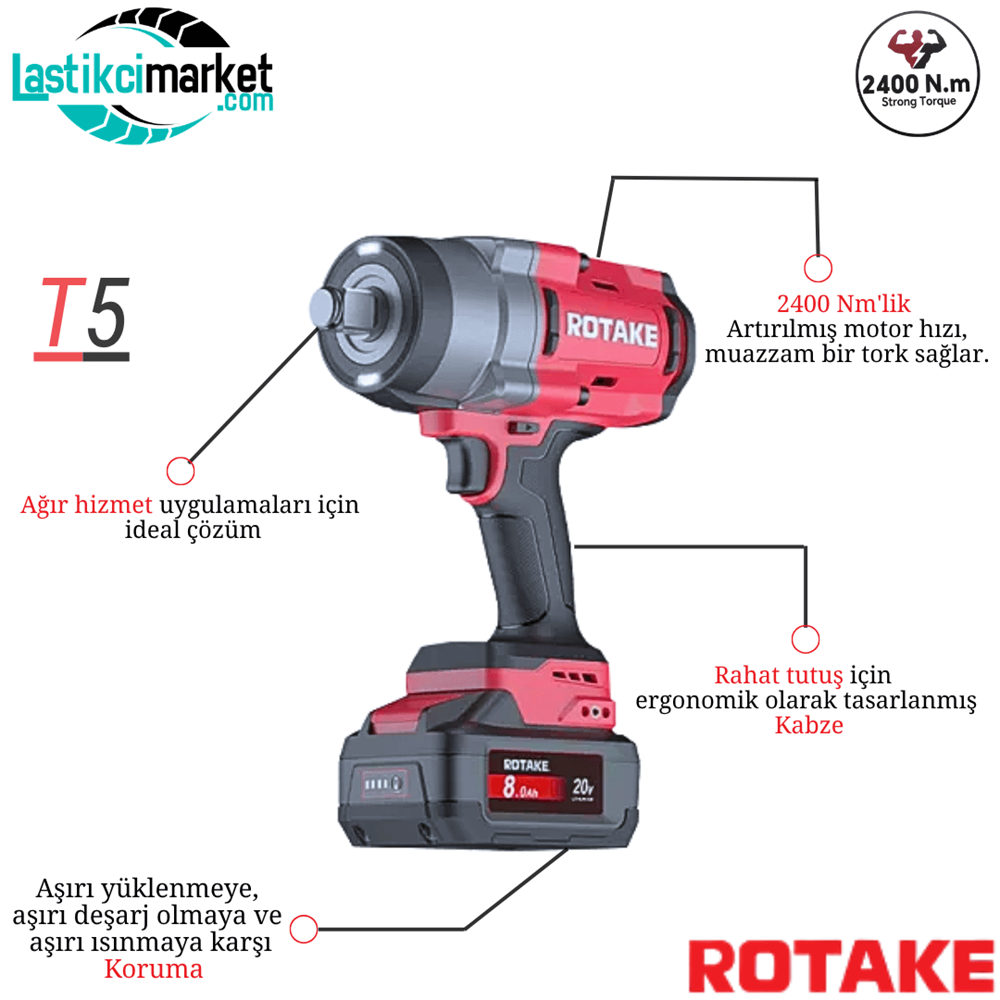 Rotake T5 3/4
