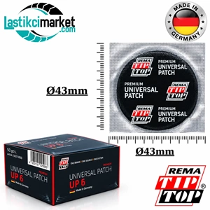 Rema Up 6 Çivi Deliği Yaması Q(43Mm.)Paket İçi Miktar (50)