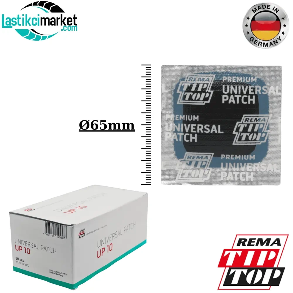 Rema Up 10 Çivi Deliği Yaması Q(65Mm.)Paket İçi Miktar (50)