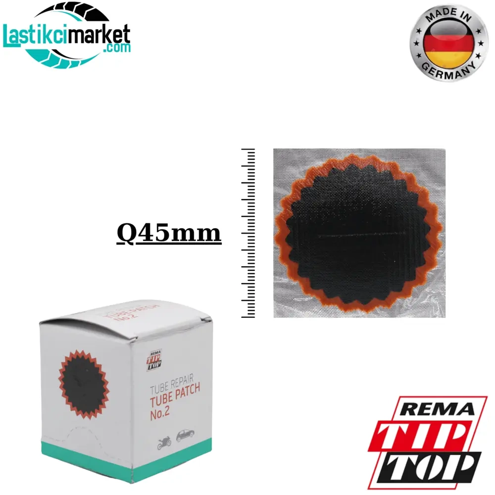 Rema No 2 İç Lastik Yaması (45)Mm. Paket İçi Miktar (30)