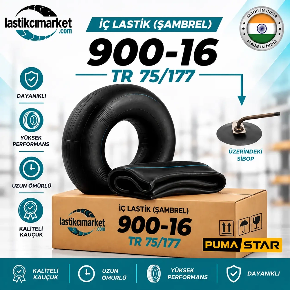 900-16 Tr 75-177 (TA) Puma Star İç Lastik Koli İçi Adet (12)