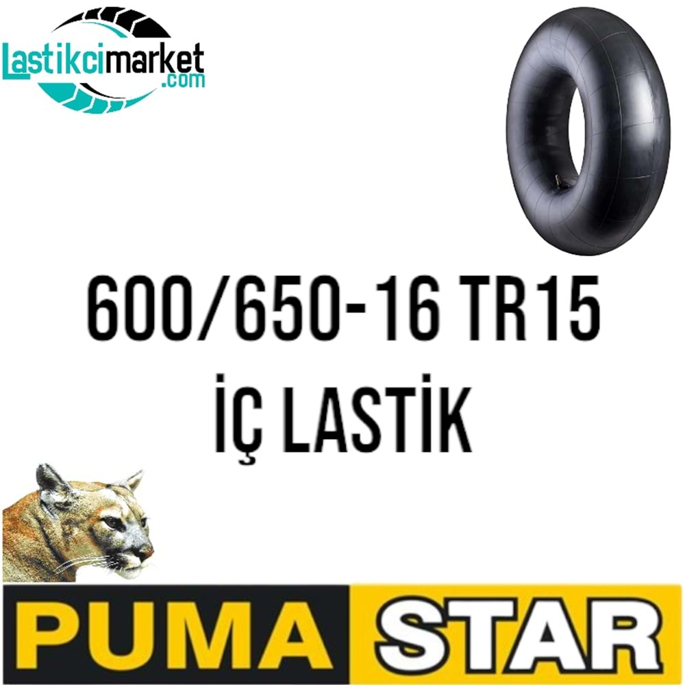 600/650-16 Tr15 Puma Star İç Lastik Koli İçi Adet (20)